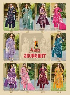 Master ghunghat designer kurtis wholesale kolkata